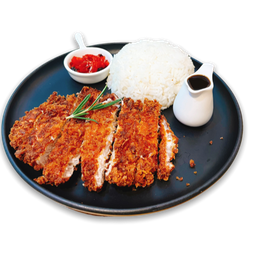 ข้าวหมูทอดทงคัตสึ.