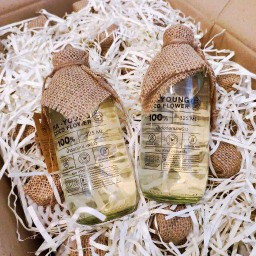 น้ำช่อดอกมะพร้าว+ชุดแก้วน้ำแข็ง 1ชุด