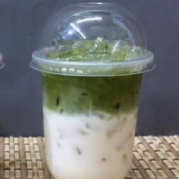 ชาเขียว นมสด ทูโทน