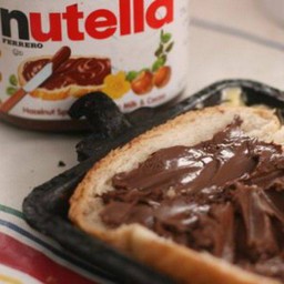 ปังปิ้งเนย นูเทลล่า.