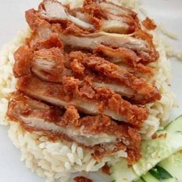 ข้าวมันไก่ทอด (ธรรมดา)