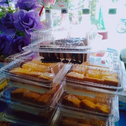 ขนมปังปิ้งเนยนม  6 แผ่น