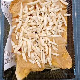 ปังปิ้ง เนยถั่ว อัลมอนด์ (2แผ่น)