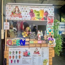 C Queen Smoothie cafe หมู่บ้านนักกีฬาแหลมทอง เลียบมอเตอร์เวย์