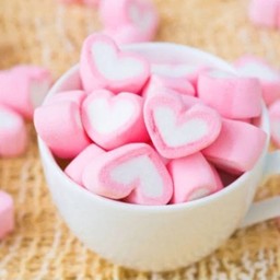 มาร์ชเมลโล่หัวใจ