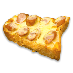 ปังปิ้งเนย ชีส ไส้กรอก.