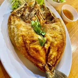 ทับทิมทอดน้ำปลา