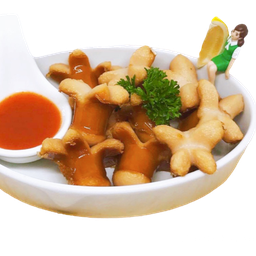 ไส้กรอกทอด.