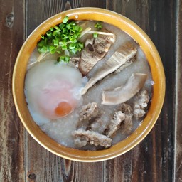 โจ๊กหมู-ตับ-กระเพาะ-หัวใจ
