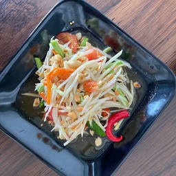 ปลาร้าคอนหวัน ส้มตำ-คอหมูย่าง