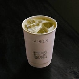 Iced Genmaicha Latte