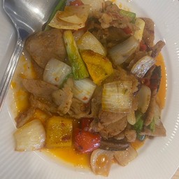 หมูผัดพริกเสฉวน