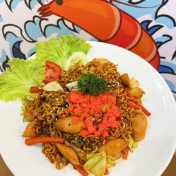 มาม่าไข่กุ้งผัดฉ่า