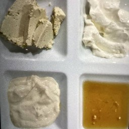 حلاوة مشكل ،جبن ،عسل ،حلاوة طحينية، قشطة، زيتون، جبن مالح،Honey,Cheese,Tahini & Cream