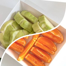 Mmix-ฝรั่ง ส้ม(ติดเปลือก)