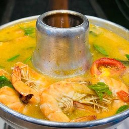 ต้มยำกุ้งหม้อไฟน้ำใส