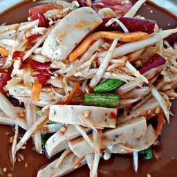 ตำไทใส่หมูยอ