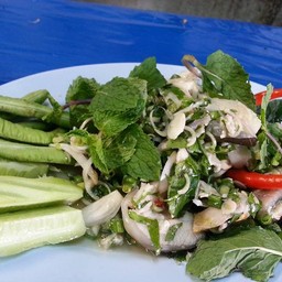 พล่าปลากดคัง