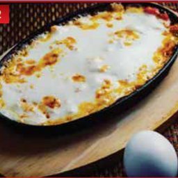 Eggs with Cheese بيض لحسة