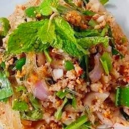 ลาบวุ้นเส้นหมูสับ