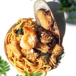 สปาเก๊ตตี้มีชัย Mechai Spaghetti