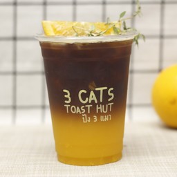 กาแฟดำน้ำส้มสด