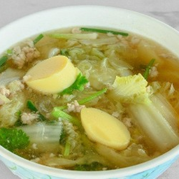 ต้มจืดวุ้นเส้นหมูสับใส่เต้าหู้