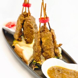 สะเต๊ะหมู Satay Moo
