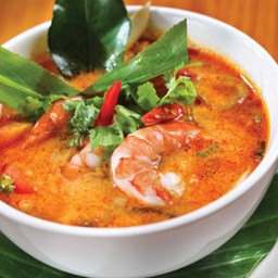 Tum Yum Soup (Shrimp) شوربة توم يام روبيان