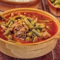 Green Beans Meat فاصولياءخضراء لحم
