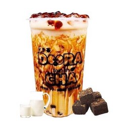 นมสดบราวน์ซูก้าร์ไข่มุกบราวน์ซูก้าร์