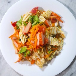 ยำสลัดปูอัด พรีเมี่ยม - หอม อร่อย ได้ประโยชน์ ( เมนูขายดี ) แนะนำ!