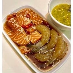 ทูโทน แซลมอนเนื้อล้วน&กุ้ง ดองซีอิ้วเกาหลี ((ไซร้S))