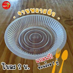 จานพลาสติก