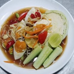 ตำไทยไข่เค็ม