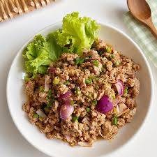 ข้าวลาบหมู