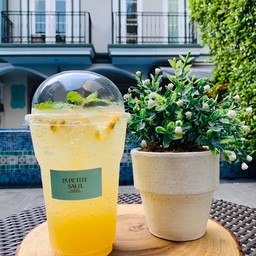 Passion Fruit Italian Soda
