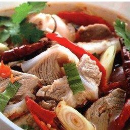 ต้มแซ่บหมู