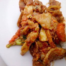 ผัดพริกเผา