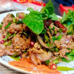 ก้อยหมูมะนาว