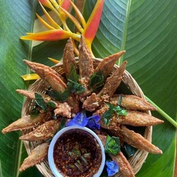 ปลายปีกทอดสมุนไพร(สูตรทางร้าน)