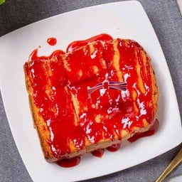 ขมมปังปิ้ง แยมสตอเบอรี่