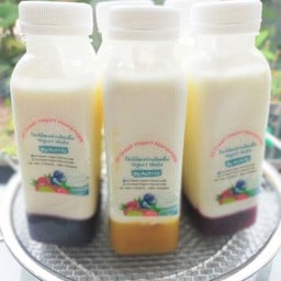 โยเกิร์ตเขย่าพร้อมดื่ม รสมะม่วง