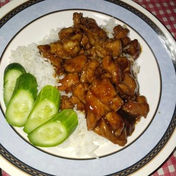 ข้าวหมูหวาน