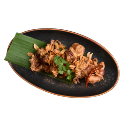 หมึกไข่ทอดกระเทียม