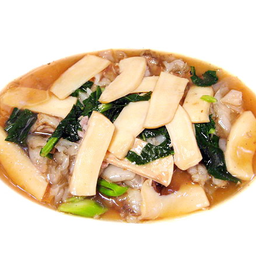 ราดหน้าเป๋าฮื้อ