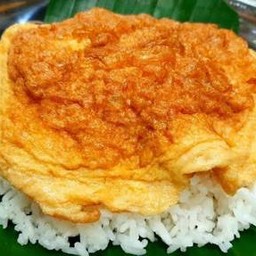ข้าวไข่เจียว2 ฟอง