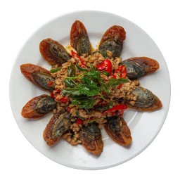 Century Egg With Basil