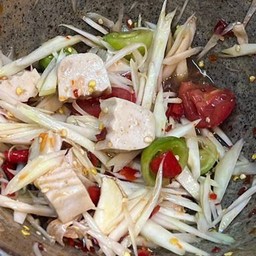 ตำหมูยอ