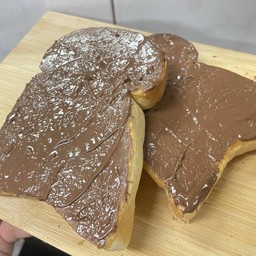 ขนมปังเนย-นูเทลล่า(2แผ่น)